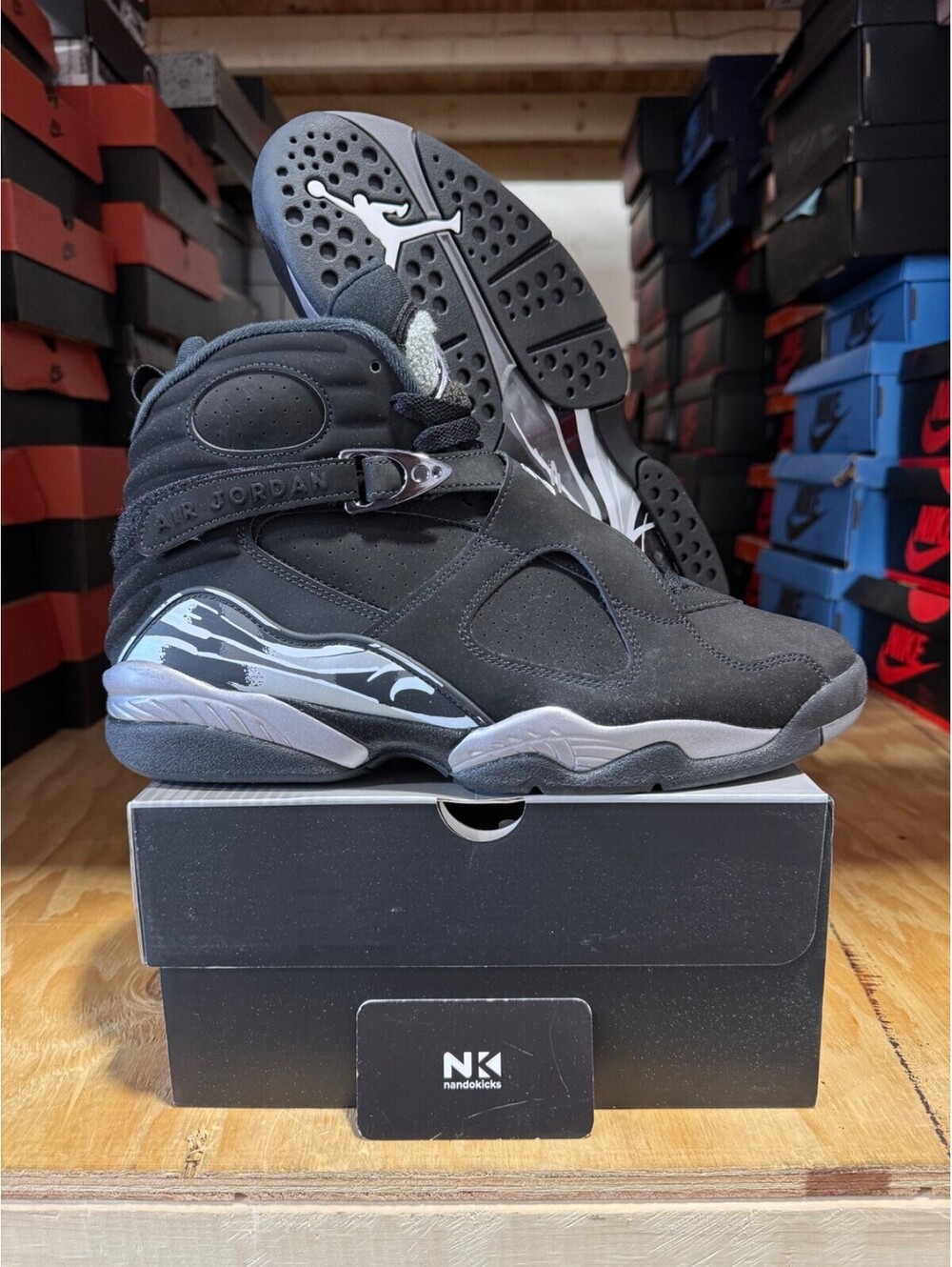 Air Jordan 8 Retro 'Chrome' 2026 305381-007 MENS SIZE 12
